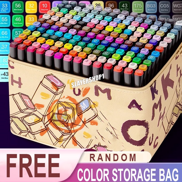 

KODE G13D COD Touch 86483624 Warna Sketsa Spidol Umum General Marker Set Animation Markers