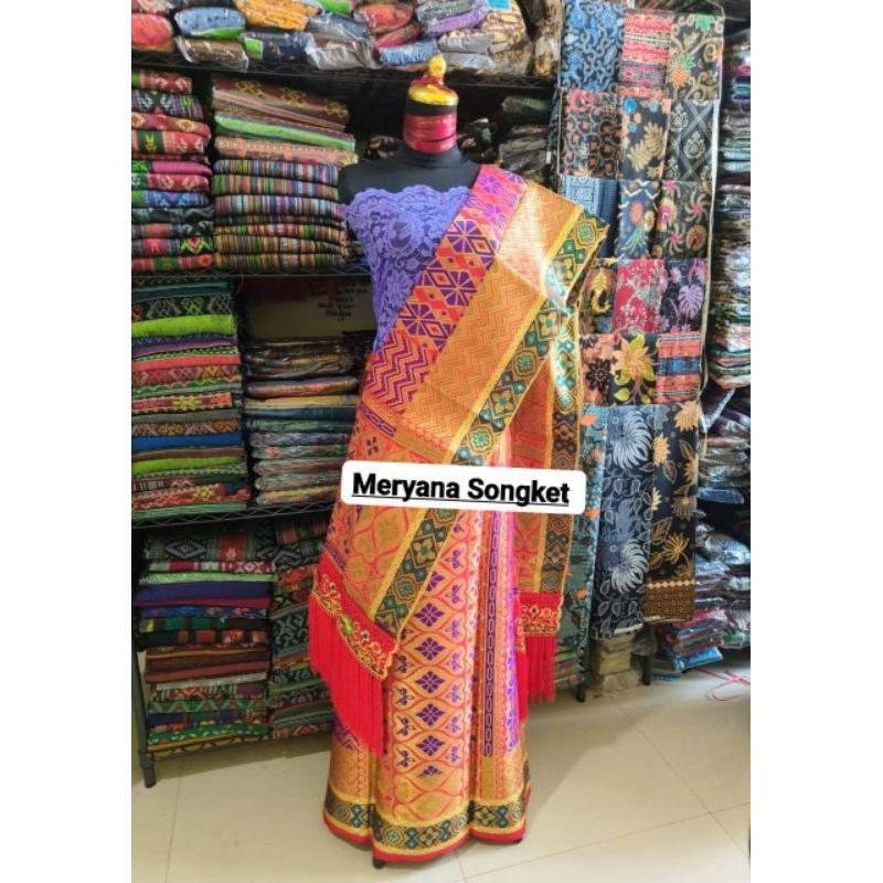 songket mesin dimensi bordir