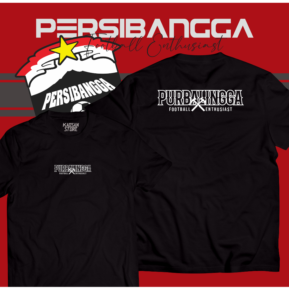Kaos Suporter Kota Purbalingga Tshirt Purbalingga Football Enthusiast