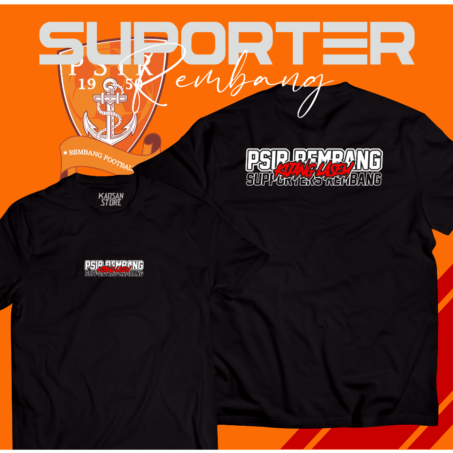 Kaos PSIR Rembang Tshirt PSIR Supporter Rembang Kijam Lasem Football