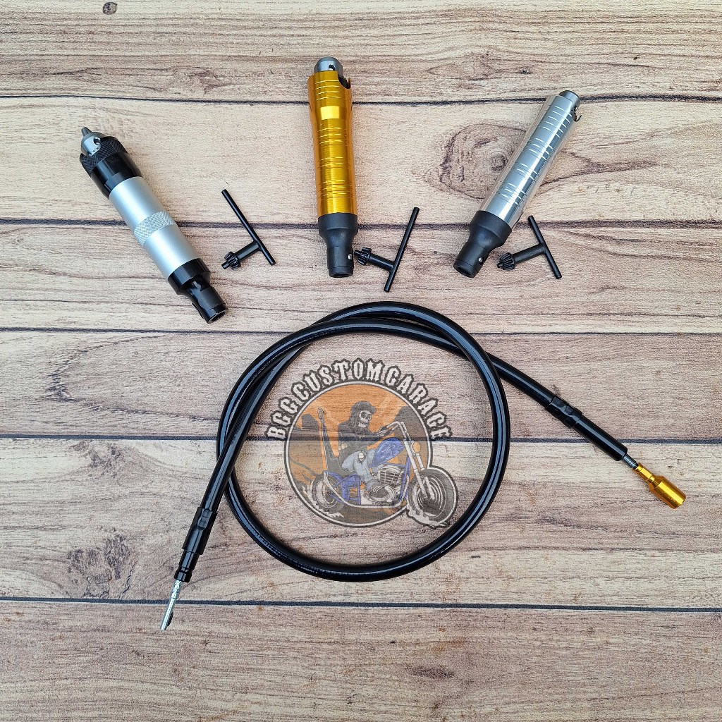 Handpiece bor tuner pnp foredom gagang bor tuner . bor cuner Heavy Duty . Kabel Fleksibel Foredom