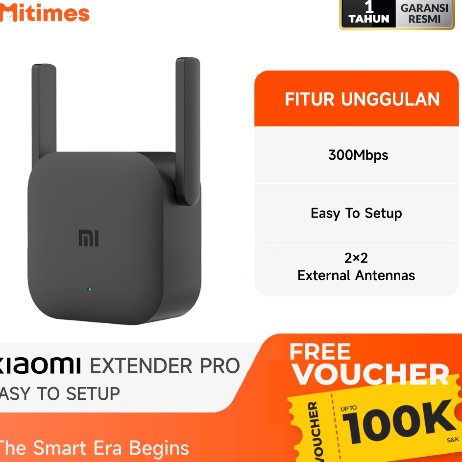 Promo Xiaomi Mi WiFi Range Extender Pro Penguat Signal Wifi