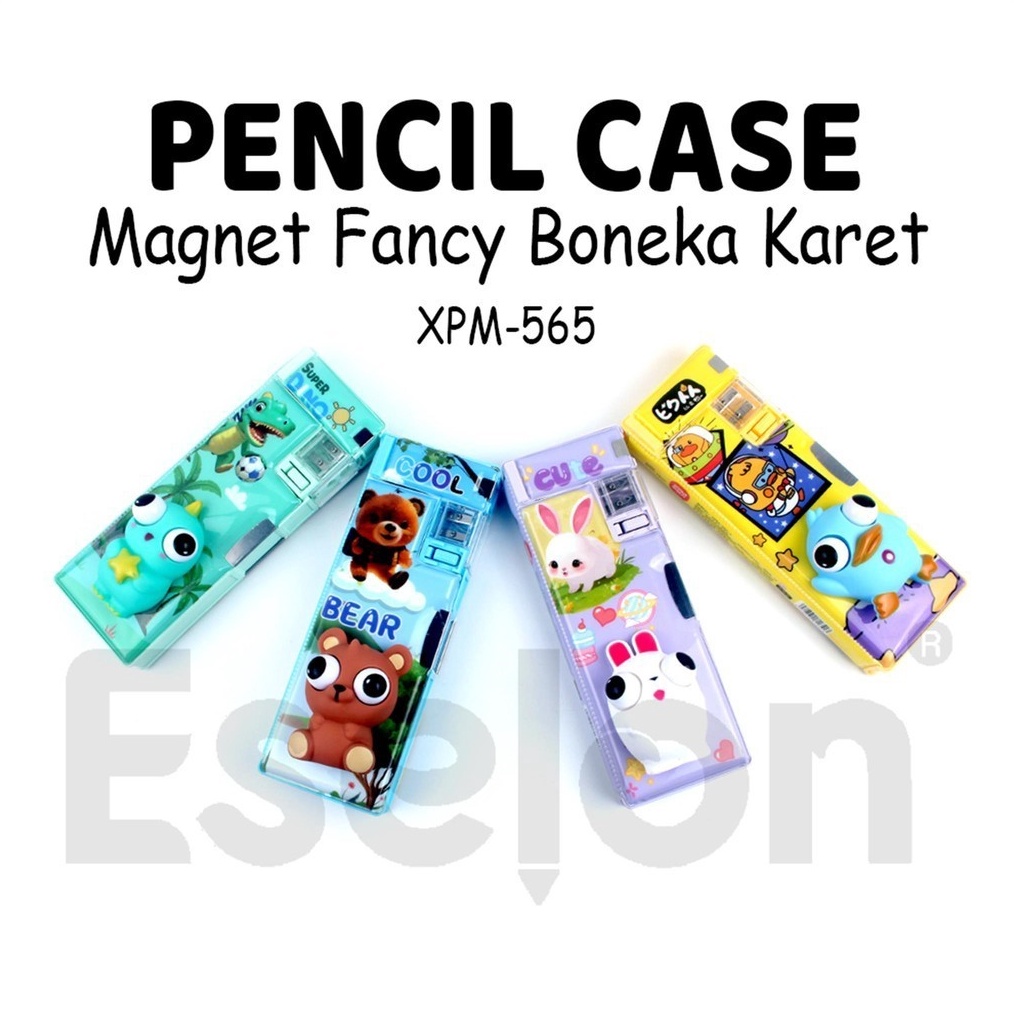

KODE G68P Kotak Pensil Magnet Boneka Tempat Pensil Magnet Karakter ANIMAL