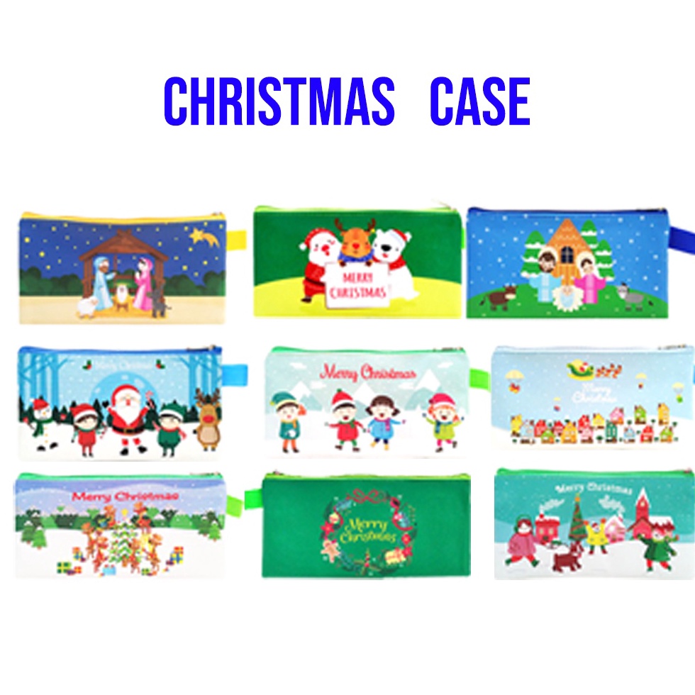 

PROMO SEMANGAT Christmas Case Dompet Souvenir Hadiah Kado Natal Sunday School Suvenir Gereja Sekolah Minggu Promo