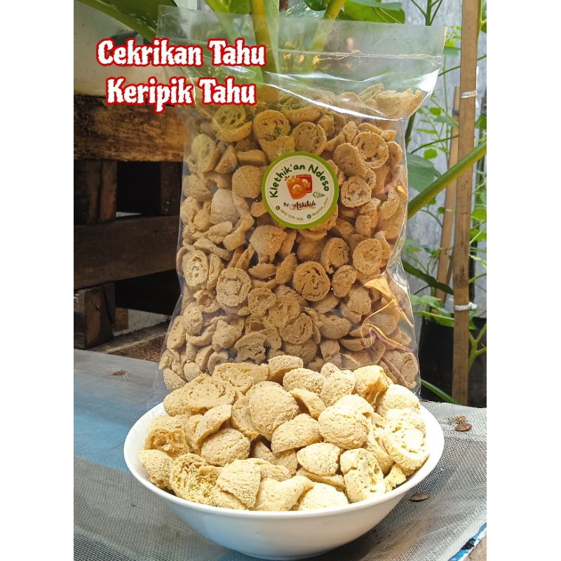 

(500 GR) KERIPIK CEKRIKAN TAHU (KERIPIK TAHU BULAT / TAHU WALIK) KHAS MAGELANG