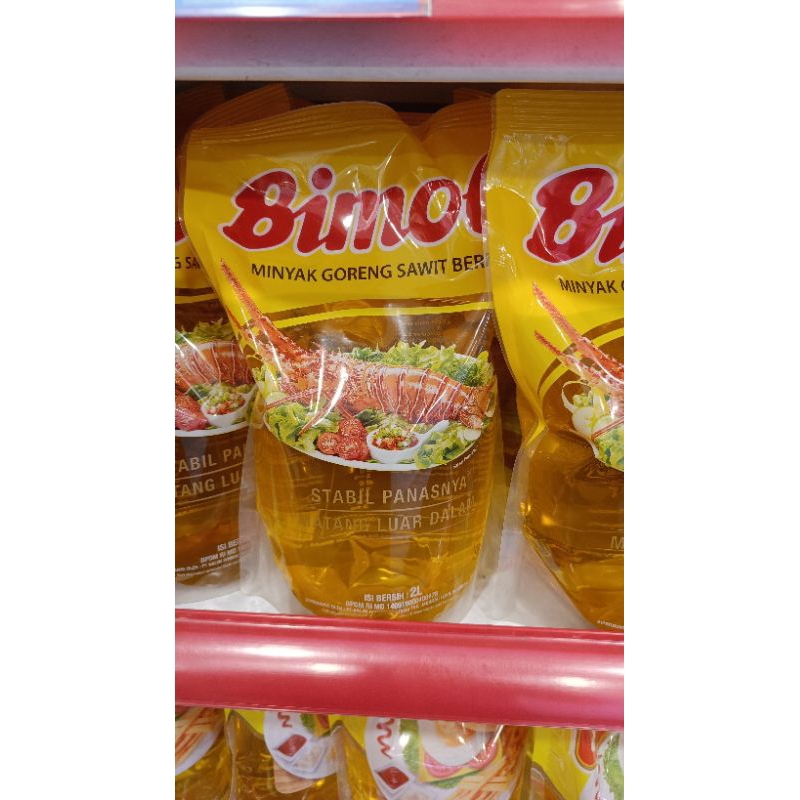 

Bimoli minyak goreng 2liter