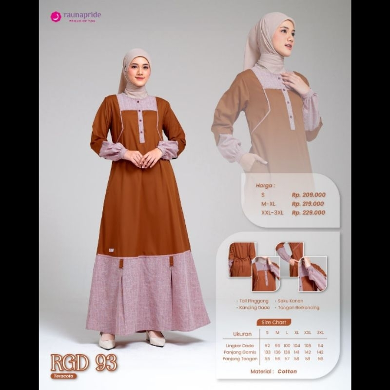 #RAUNA#BAJUMUSLIMTERBARU#BAJUKOTAK-KOTAK#DRESS#RGD85#RGD79#