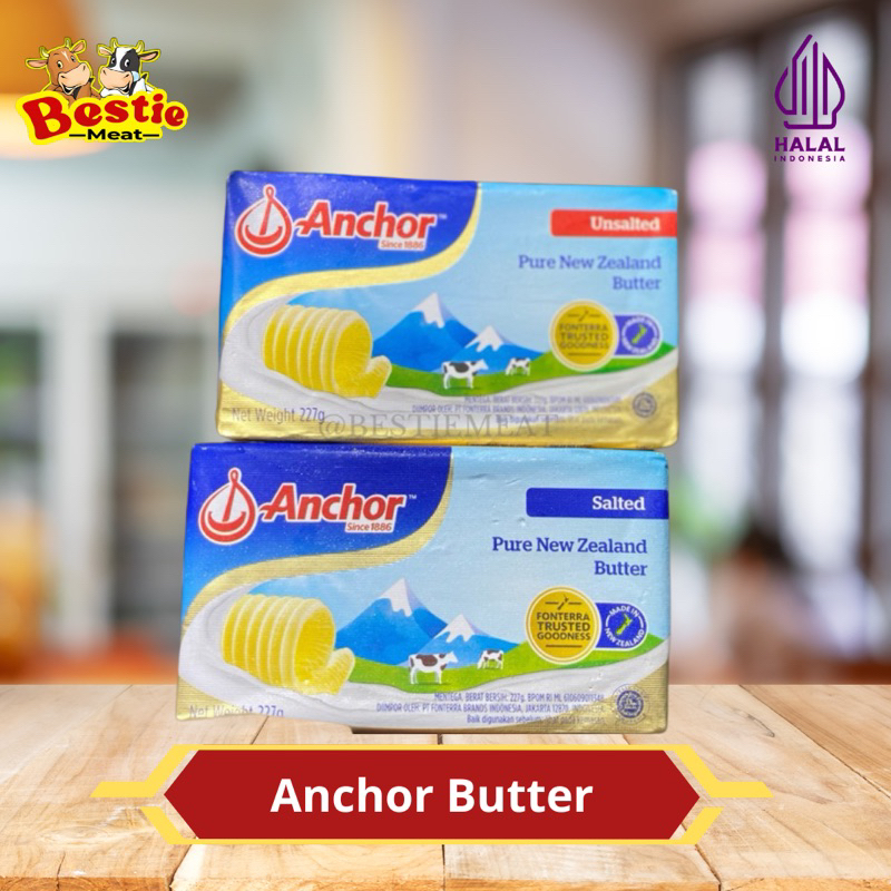 

Butter Anchor Salted & Unsalted 227g