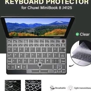 berkualitas Chuwi MiniBook Silikon Keyboard Protector