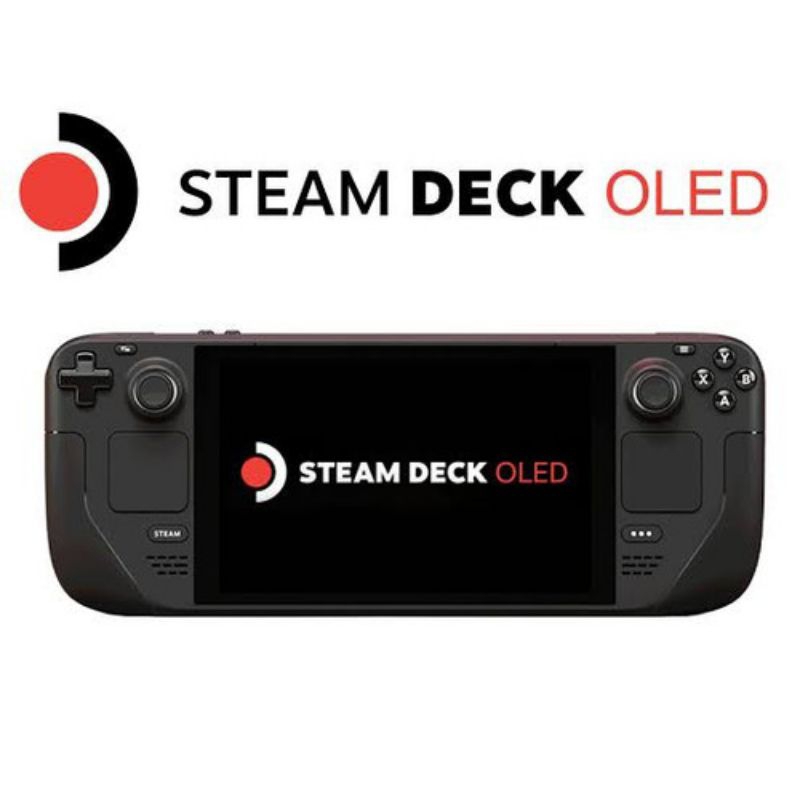 Steam Deck OLED - Konsol Game Portabel 7.4 Inci Putih dengan Layar OLED