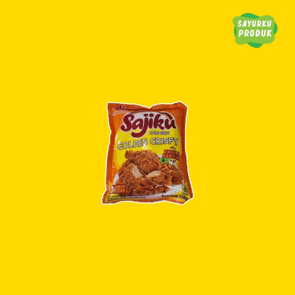 

Tepung Sajiku Golden crispy 200gr