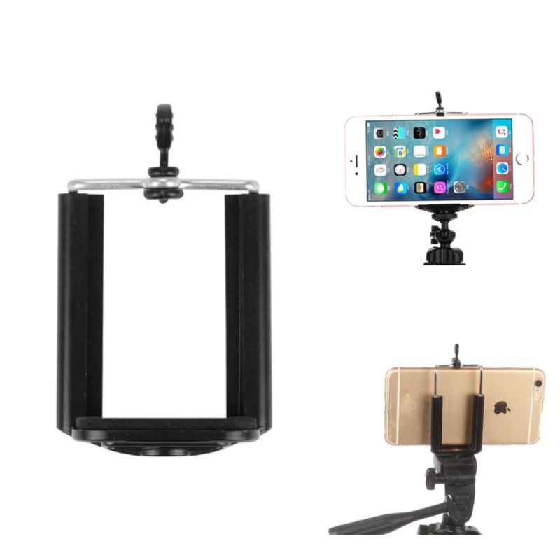 HOLDER TRIPOD U TYPE 1 / HOLDER U HP UNTUK TRIPOD / JEPITAN HP DI TRIPOD / HOLDER CLAMP KLEM PENJEPI