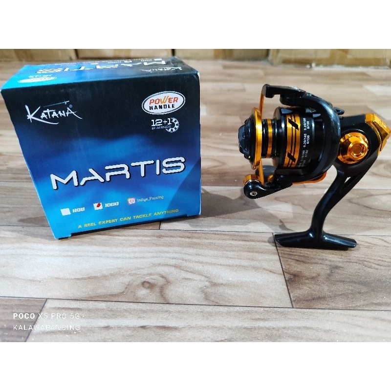 Reel Katana Martis 800 / 1000 (Power Handle) (Bonus Kail)