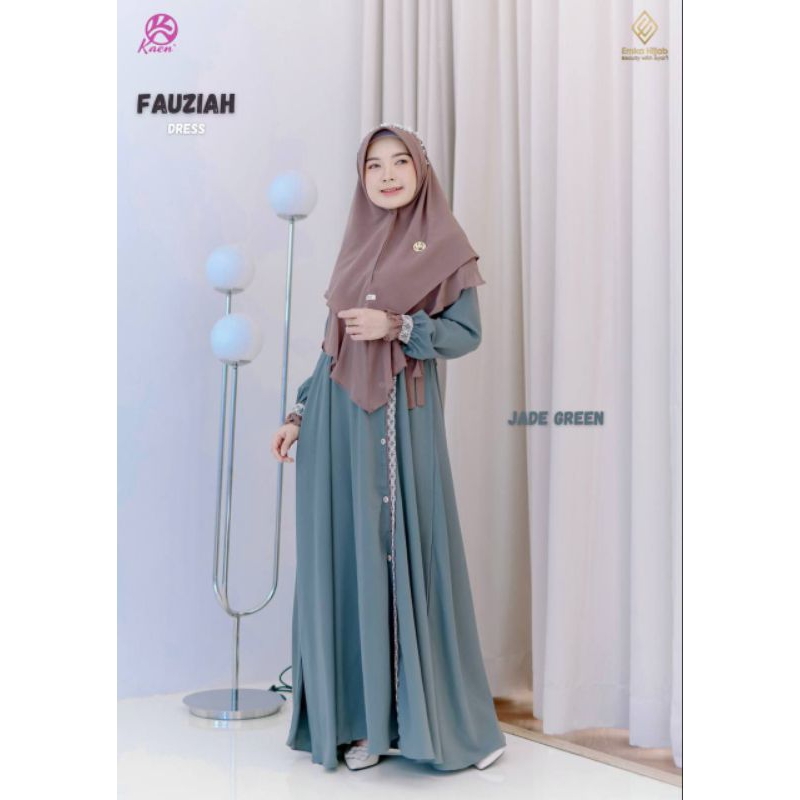 Gamis Fauziah Dress Only (Kaen)