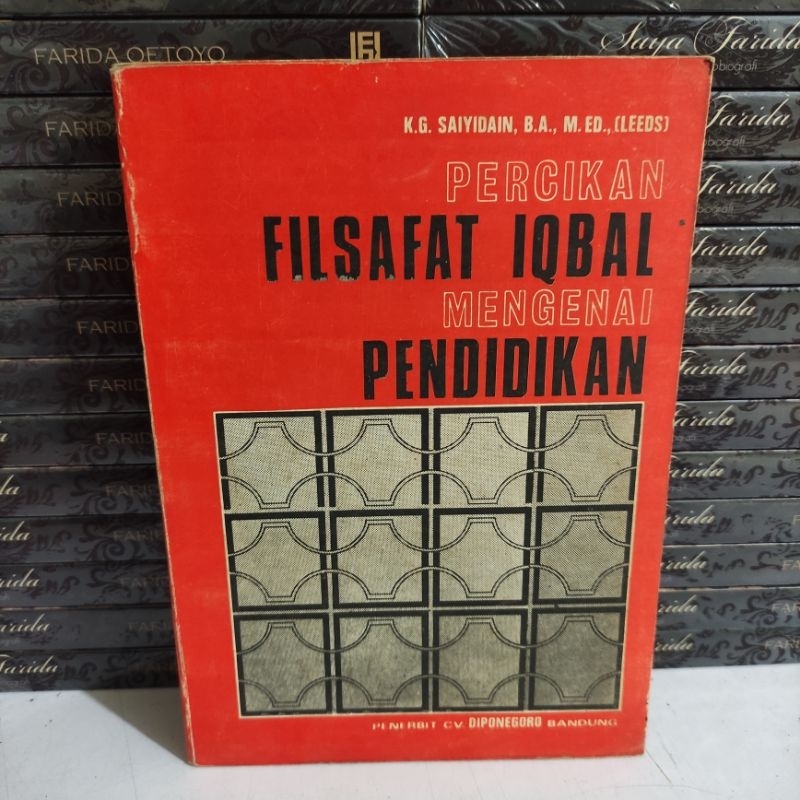 BUKU MURAH : PERCIKAN FILSAFAT IQBAL MENGENAI PENDIDIKAN