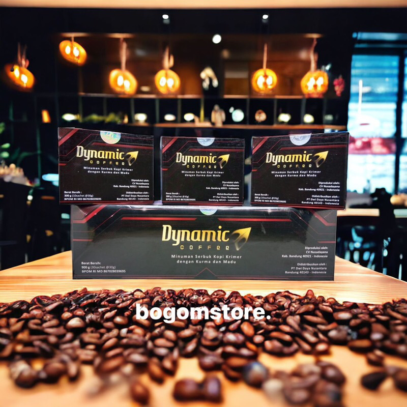 

[PROMO] DYNAMIC COFFEE KOPI DYNAMIC + (FREE KOPI DJINGGO 1 SACHET) HARGA 1 BOX ISI 10 SACHET 100% ORIGINAL
