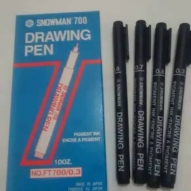 

COD Shu Roman Snowman Drawing Pen (1Pcs)