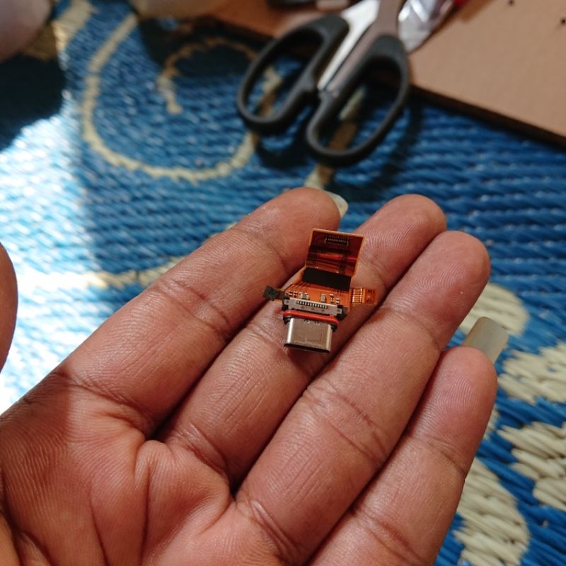 flexible usb cas sony xz premium original copotan