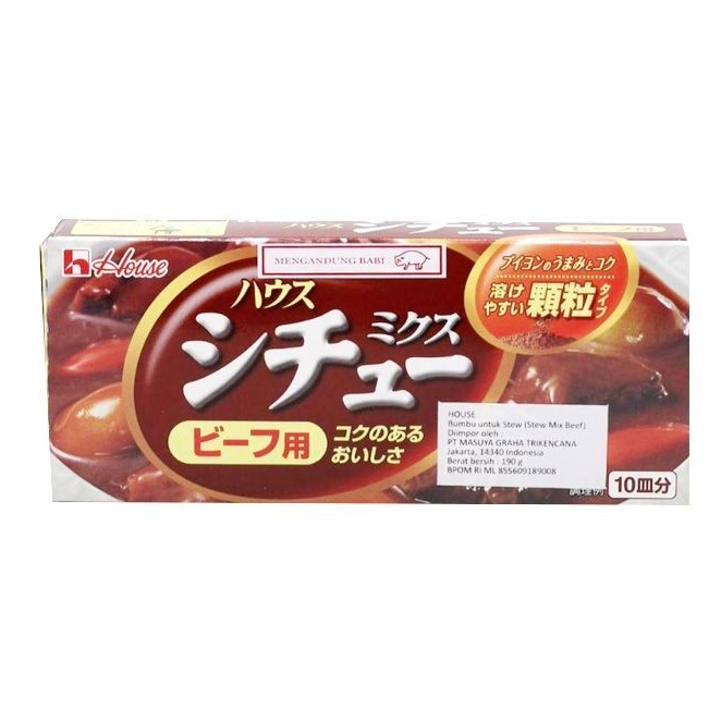 

House Stew Mix Beef / Bumbu Stew Beef Ala Jepang 190 Gr
