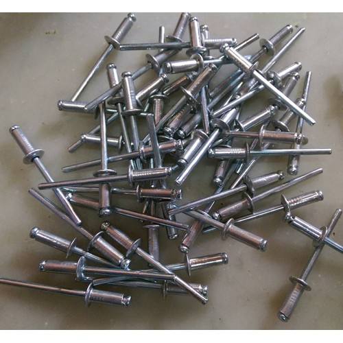 Paku Rivet 100 pcs 429 440 450 540 550 649 665 675 3,2 mm 4 mm 4,8 mm Eceran Obral 100pcs Paku Kelin