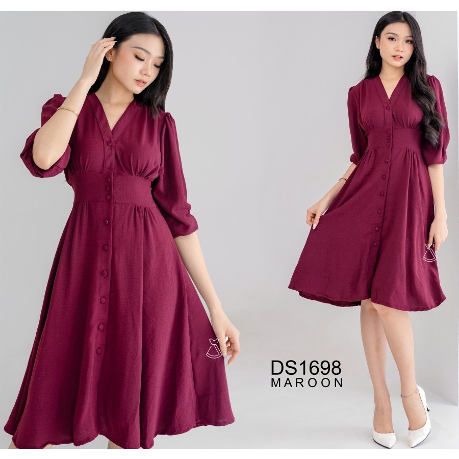 Dress Korea Nabila/ Dress Crinckle/Dress Korea Style/Dress partyJumbo
