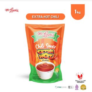 

Mc Lewis Chili Sauce Extra Hot - 1Kg