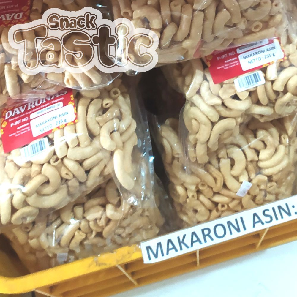 

MAKARONI ASIN DAVRONAS 235 Gr / camilan Dan oleh-oleh khas Magelang