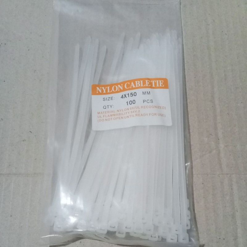 

Tali Tis NYLON CABLETIE 4x150 (isi 100pcs)