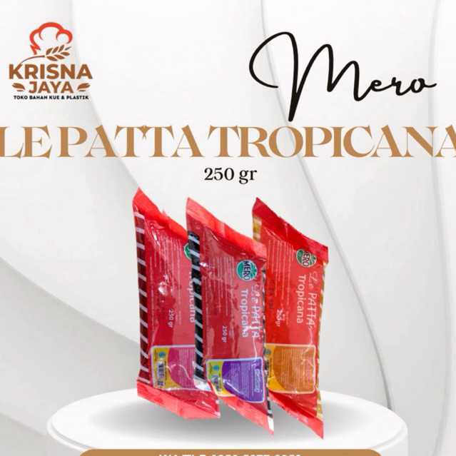 

Mero Lepatta tropicana Selai strawberry, blueberry, pinapple 250gr