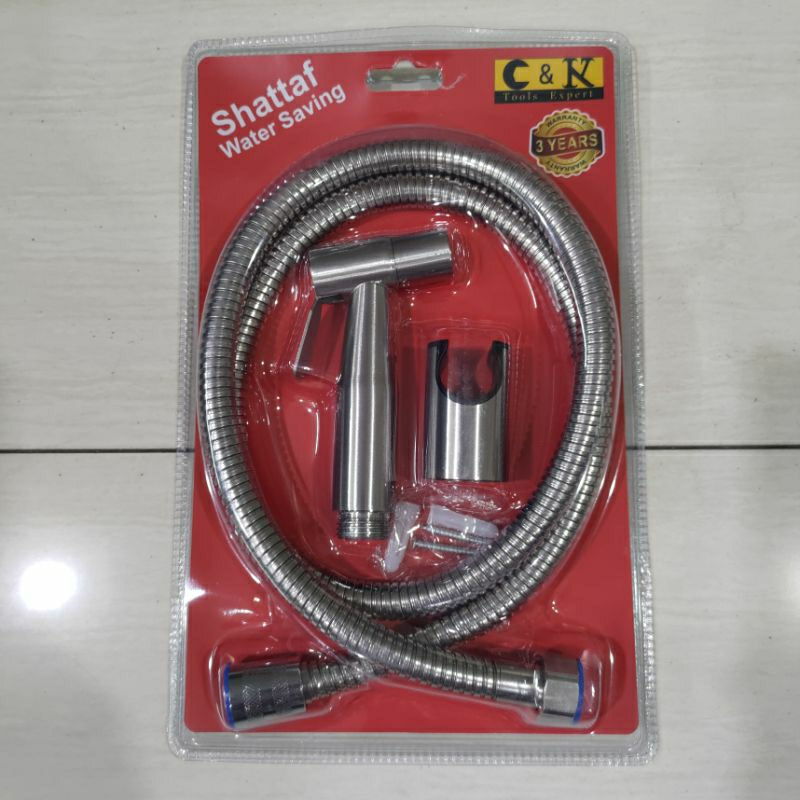 SUS304 1 Set Jet Shower Kloset Jet Shower Kamar Mandi Semprotan Toilet Duduk Jet Shower PVC Stainles