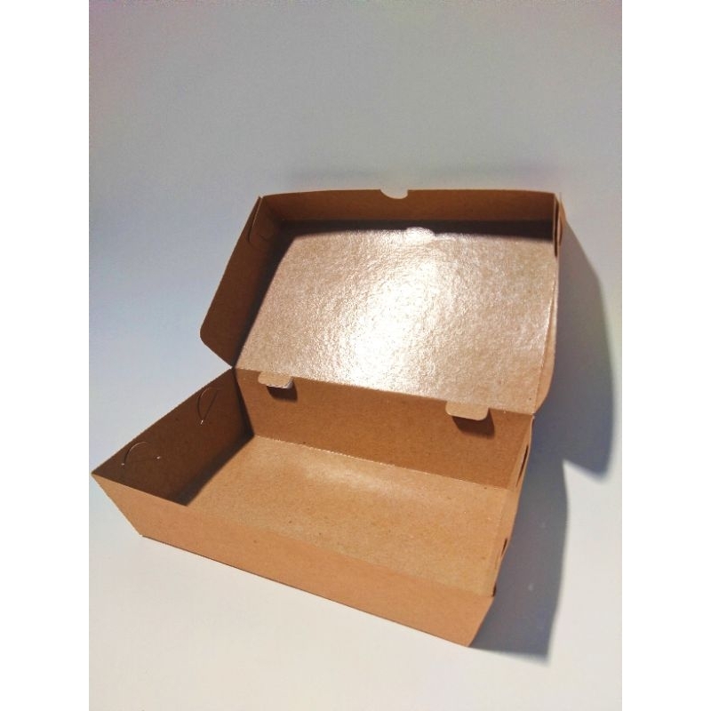 paper lunch box ukuran L / box pecel ayam / box ayam geprek / box pecel lele / box ayam penyet