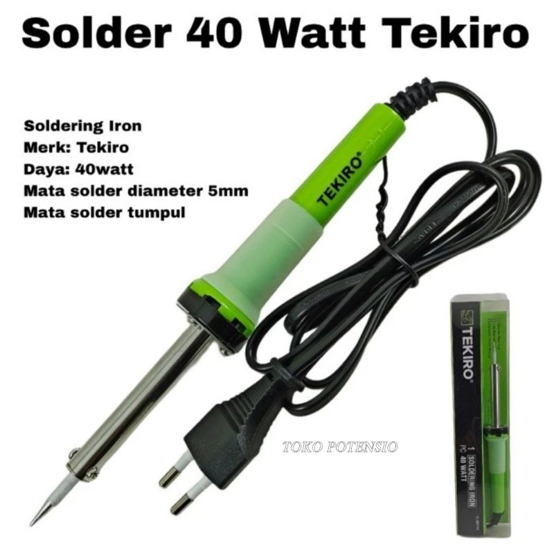 SOLDER TEKIRO 40WATT MATA KRISTAL