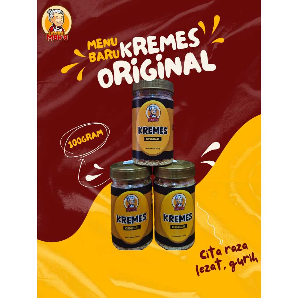 

Kremes Ayam/Kremesan Ayam Goreng KREMES MAK'E