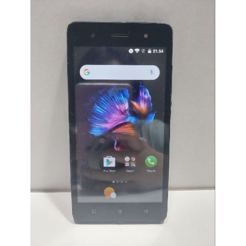 HANDPHONE SECOND LAVA IRIS50 ANDROID MURAH SIAP PAKAI warna hitam
