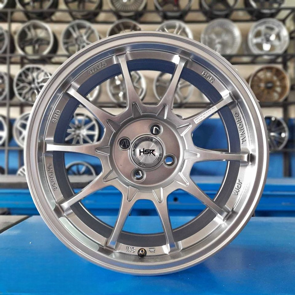 velg mobil ce28 ring 17 hsr type boroko srd for jazz yaris vios city freed mobilio raize