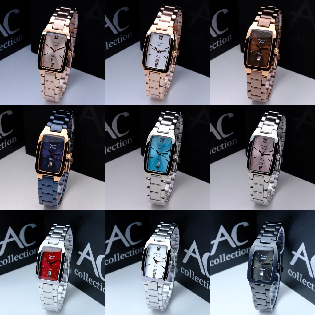 ALEXANDRE CHRISTIE AC 2455 AC2455 LDB SERIES JAM TANGAN WANITA ORIGINAL