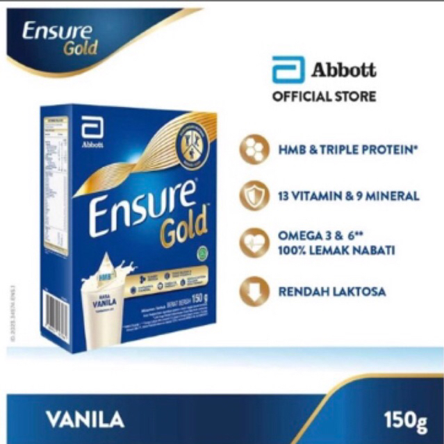 

Ensure Gold 150gr Termurah Vanilla