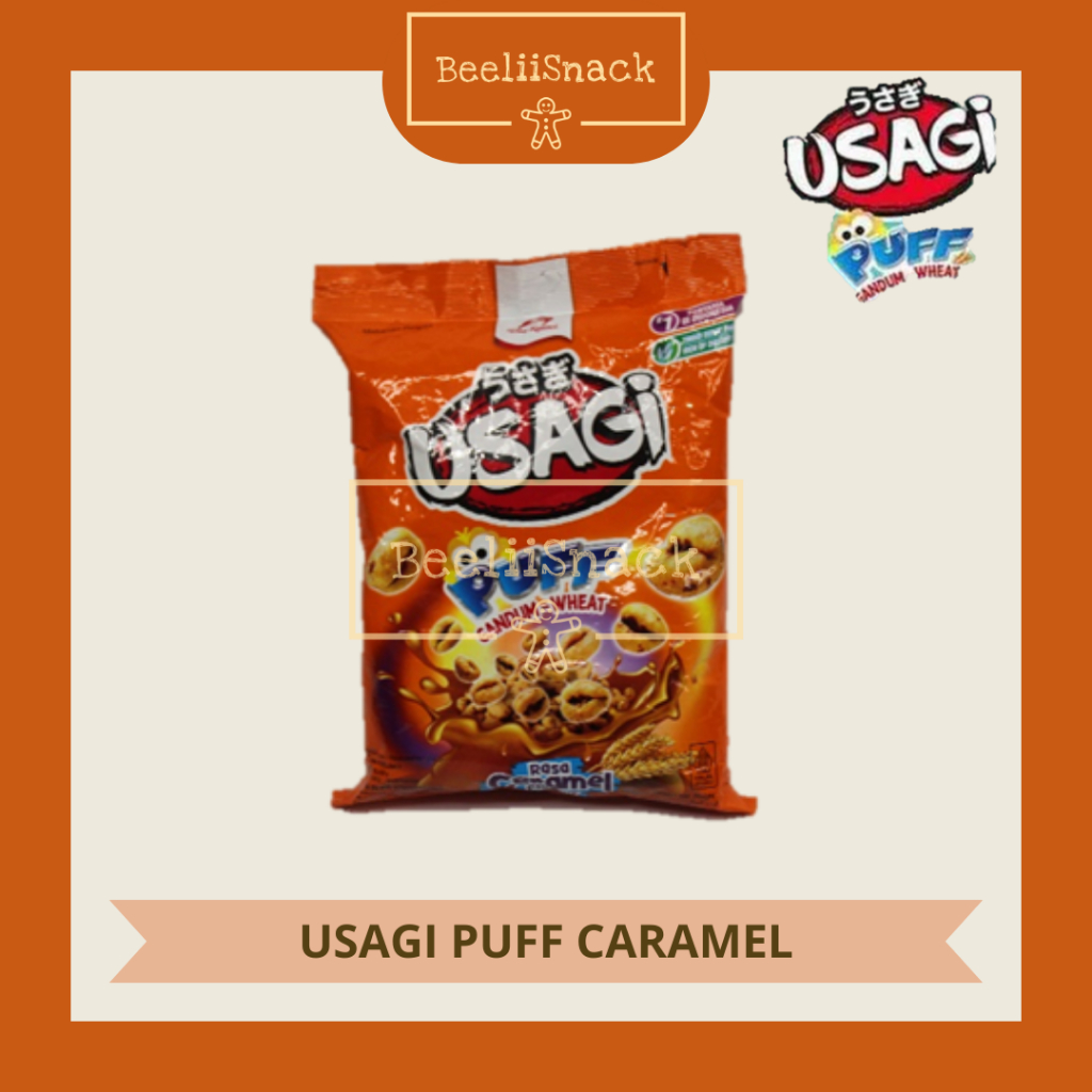 

Usagi Puff Gandum Wheat Caramel - 60 gram