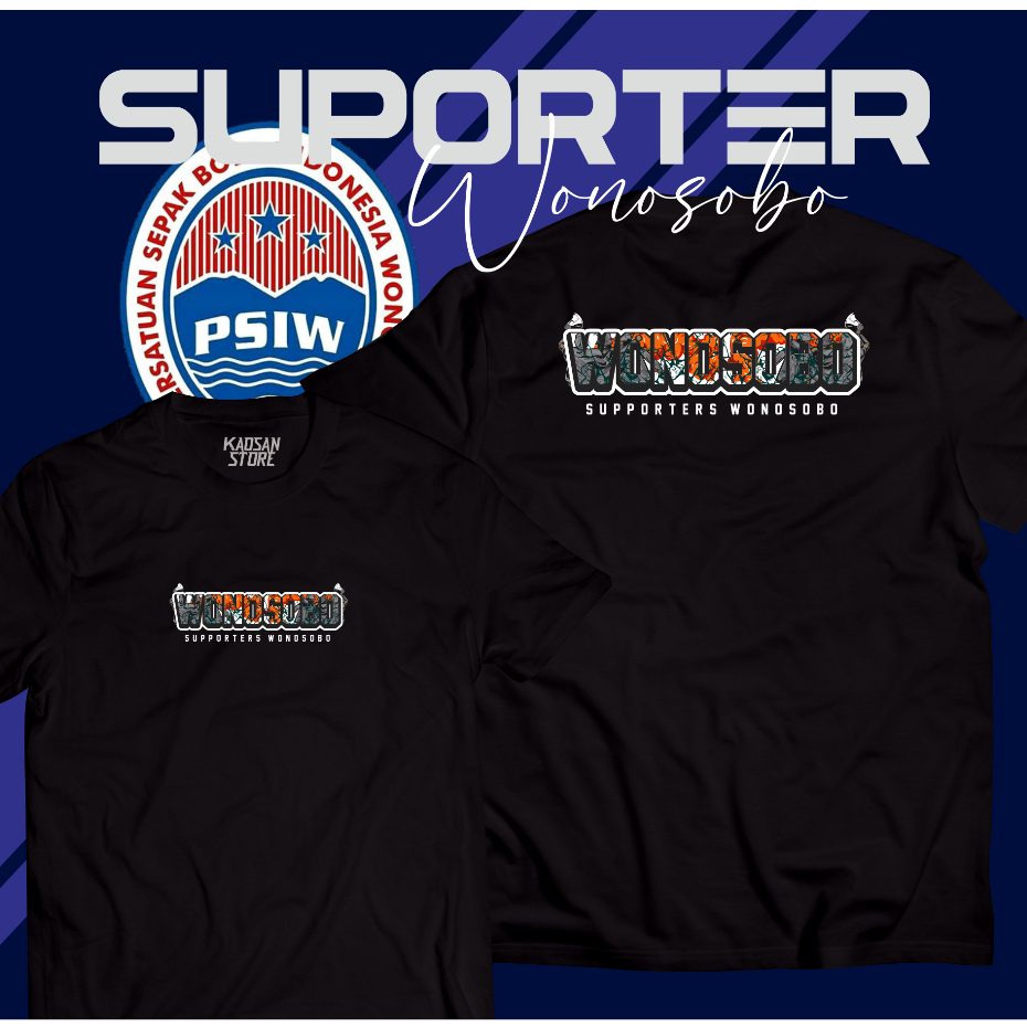 Kaos Suporter Wonosobo Tshirt Supporters Wonosobo