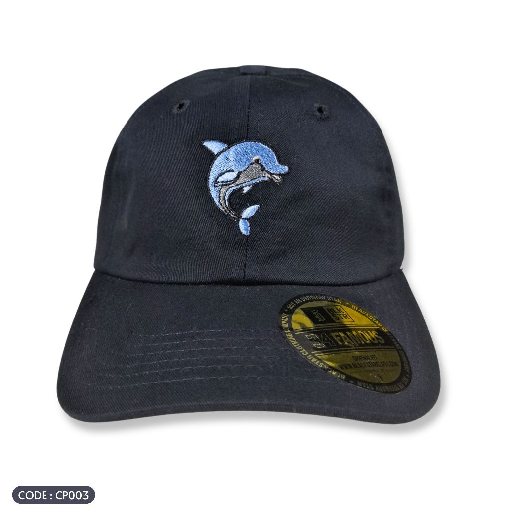 Blackstar Clothing Company Topi Polo Cap Little Dolphin CP003