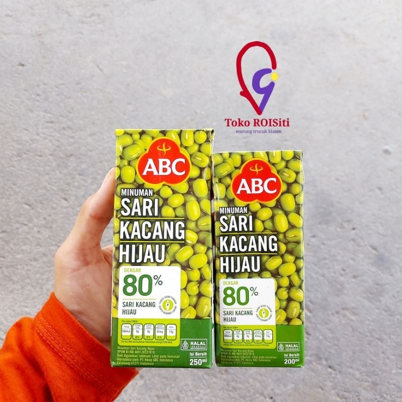 

(TRS) ABC sari kacang hijau packing plastik