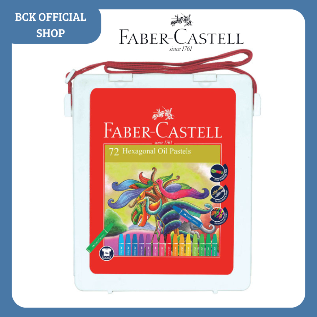 

Crayon Faber-Castell Hexagonal Oil Pastel 72 (PCS)