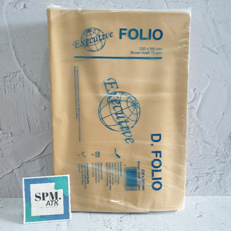 

KODE G1V Amplop Coklat Folio Executive