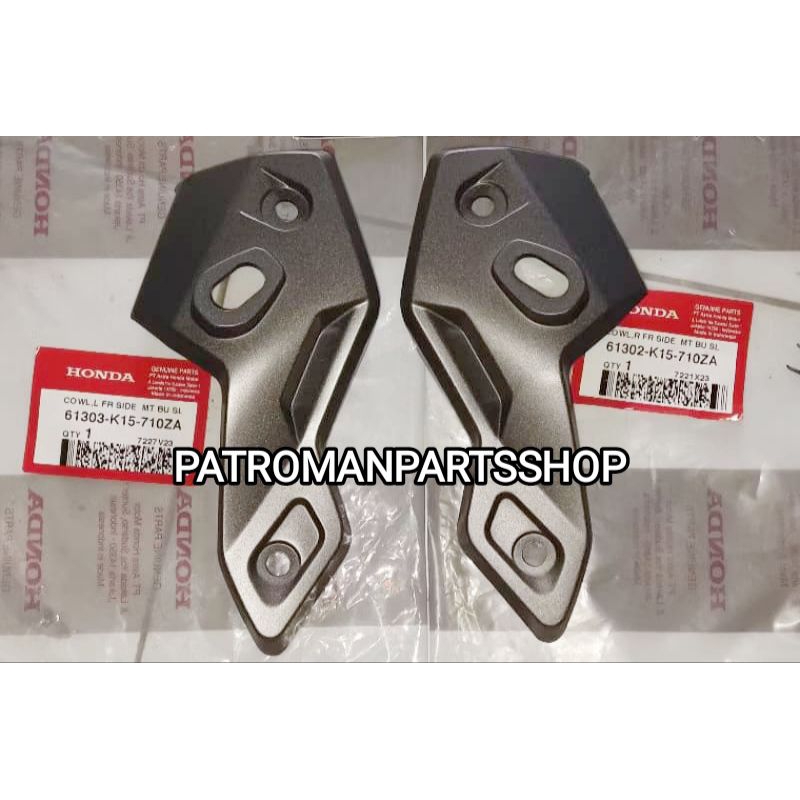 COWL R COWL L FR SIDE CB150R LED V4 ABU ABU KUPINGAN LAMPU SEIN 61302K15710ZA 61303K15710ZA