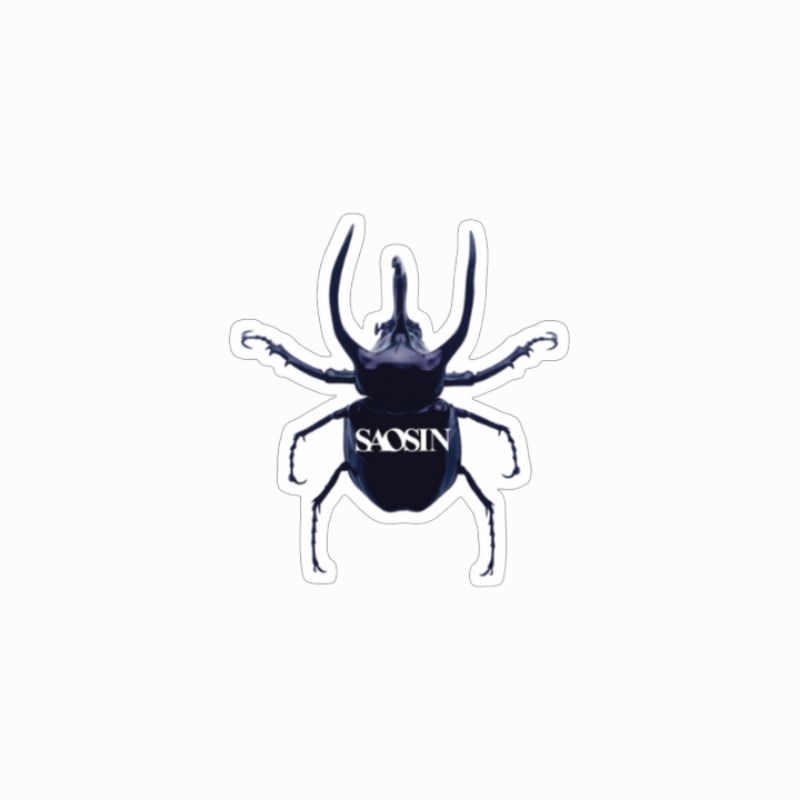 

sticker Saosin logo band screamo rock metal stiker diecut
