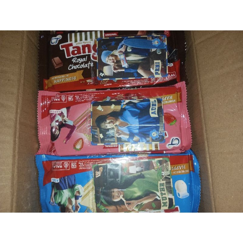 

[ SALE 10.10 BONUS PC ]Tanggo JKT48 harga 1 Pics/Bungkus 10k ada PC didalamnya,