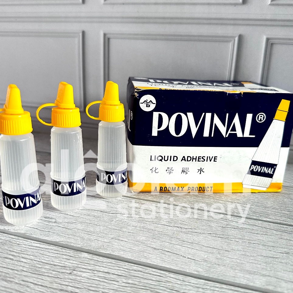 

KODE C4R9 SATU PACK 24 PCS Lem Cair Kertas Povinal Kecil 111