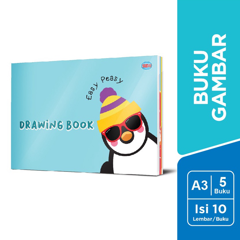 

KODE O3W Sidu Buku Gambar Drawing Book A3 5 Buku