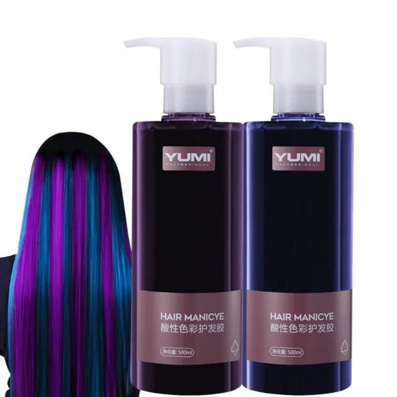 (BISA COD) YUMI HAIR COLOR PEWARNA RAMBUT MANICURE YUMI TANPA CAMPURAN YUMI HAIR COLOR CAT RAMBUT 50