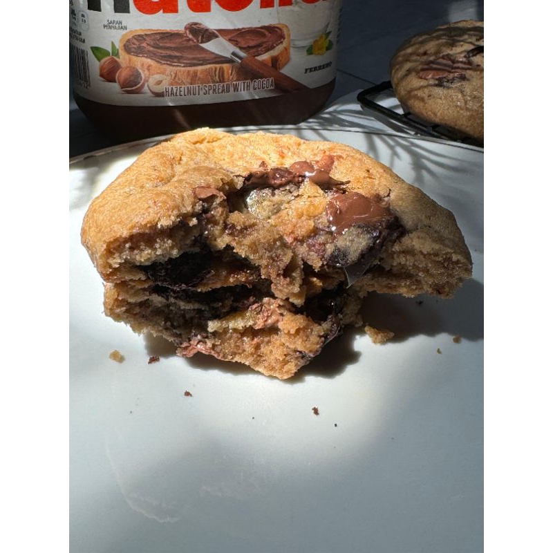 

Soft Cookies Premium mini size - Nutella Bites, cookies Nutella, roti Nutella